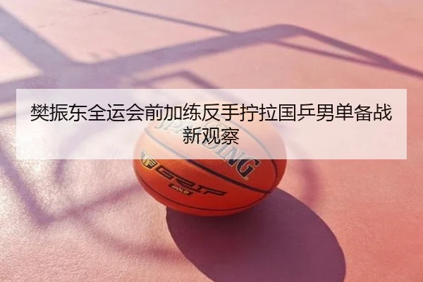 樊振东全运会前加练反手拧拉国乒男单备战新观察